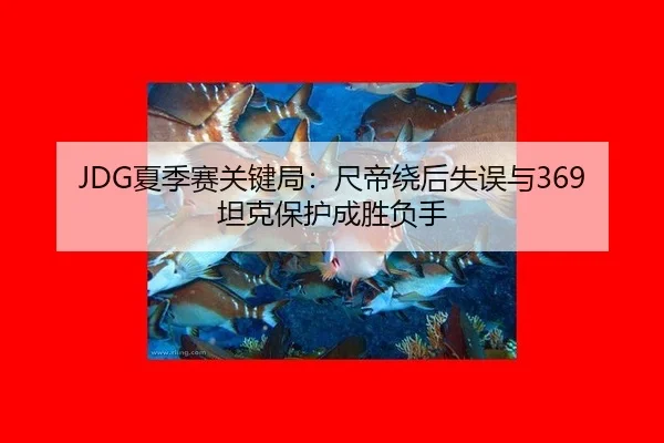 JDG夏季赛关键局：尺帝绕后失误与369坦克保护成胜负手